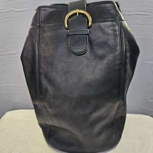 Vtg Coach XL Soho Sling Backpack 4160 Black Pre-1996